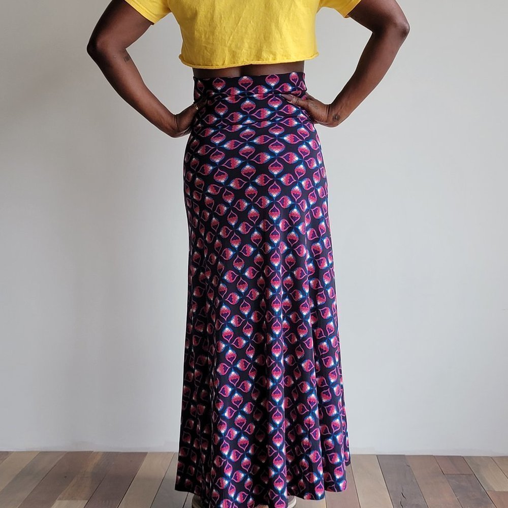 LULAROE Maxi Skirt | Summer Maxi Skirt Size XXS | LulaRoe 1942 NWT